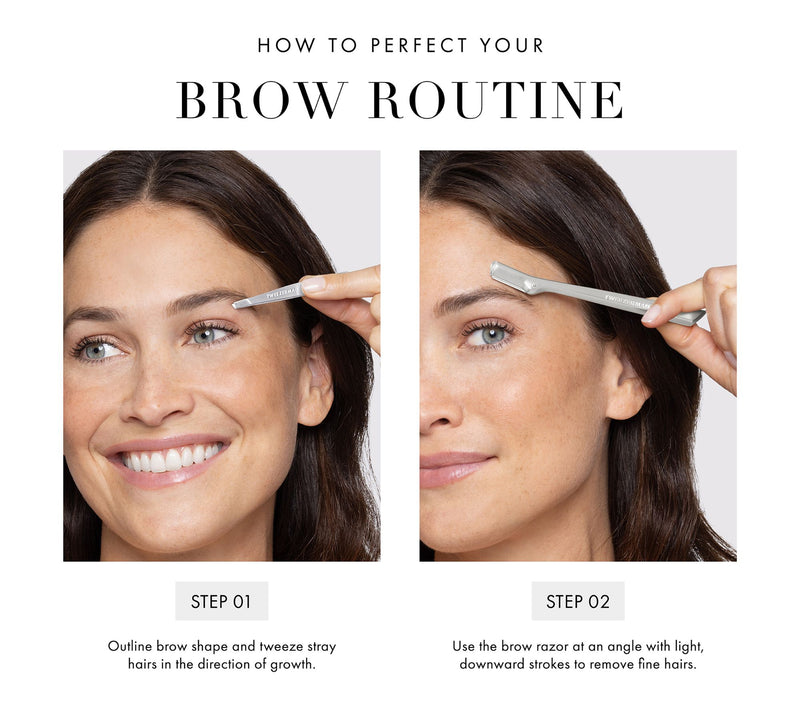 Tweezerman Brow Razor and Mini Tweezer Set — View 3