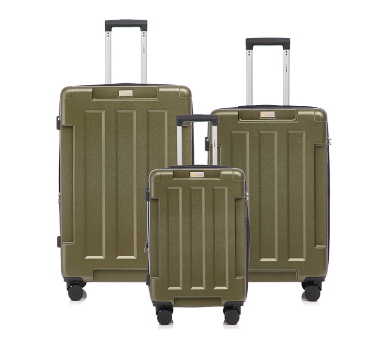 U.S Army Hawk 3-Piece Luggage Set - Lightweight Expandable ABS — View 13