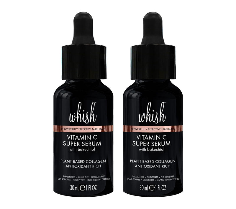 Whish 1oz Vitamin C Super Serum Duo w/ Bakuchiol — View 2