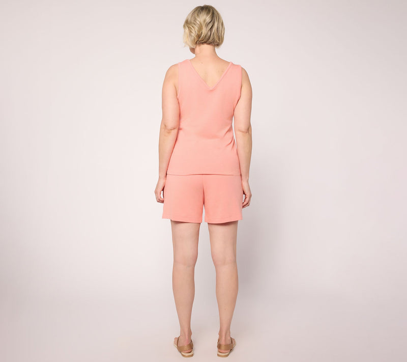 AnyBody Cozy Knit French Terry Lounge Set — View 4