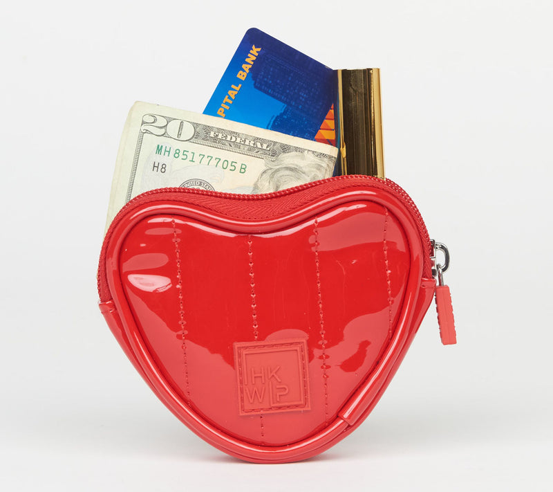 IHKWIP RFID Heart Pouch w/ Keychain — View 2