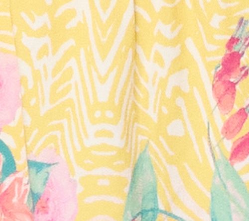 nicole by Nicole Miller Stretch Challis Printed Boho Blouse — View 9