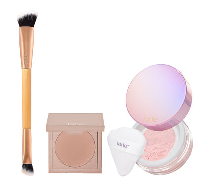 tarte cc undereye corrector & creaseless powder 3 pc set