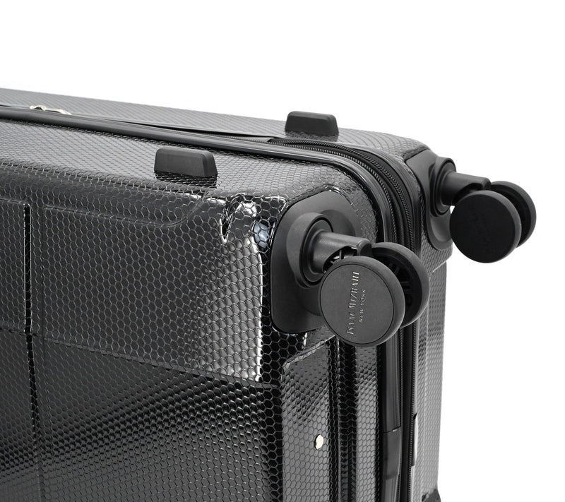 ISAAC MIZRAHI AERO 3-Piece Luggage Set Lightweight Expandable — View 5