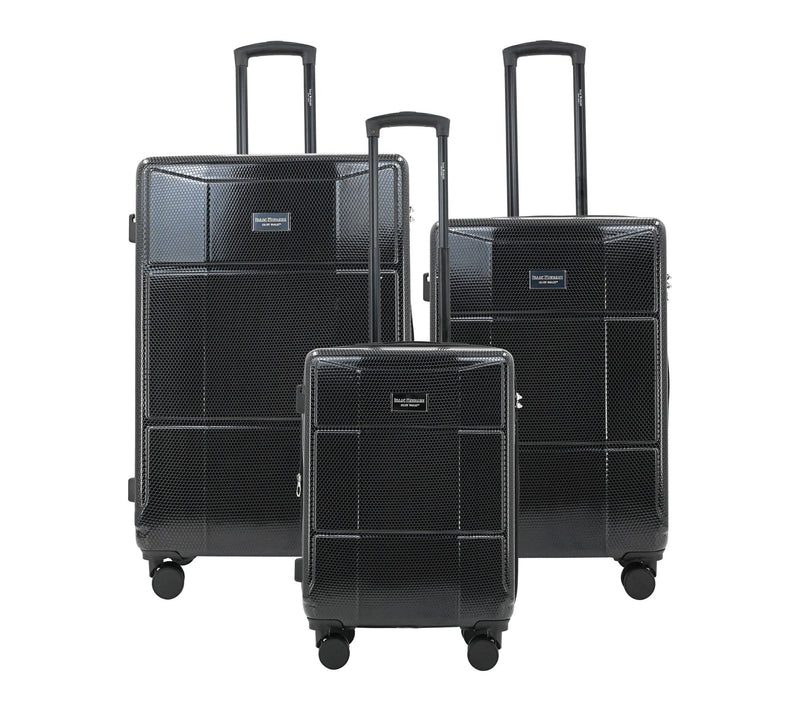 ISAAC MIZRAHI AERO 3-Piece Luggage Set Lightweight Expandable — View 12