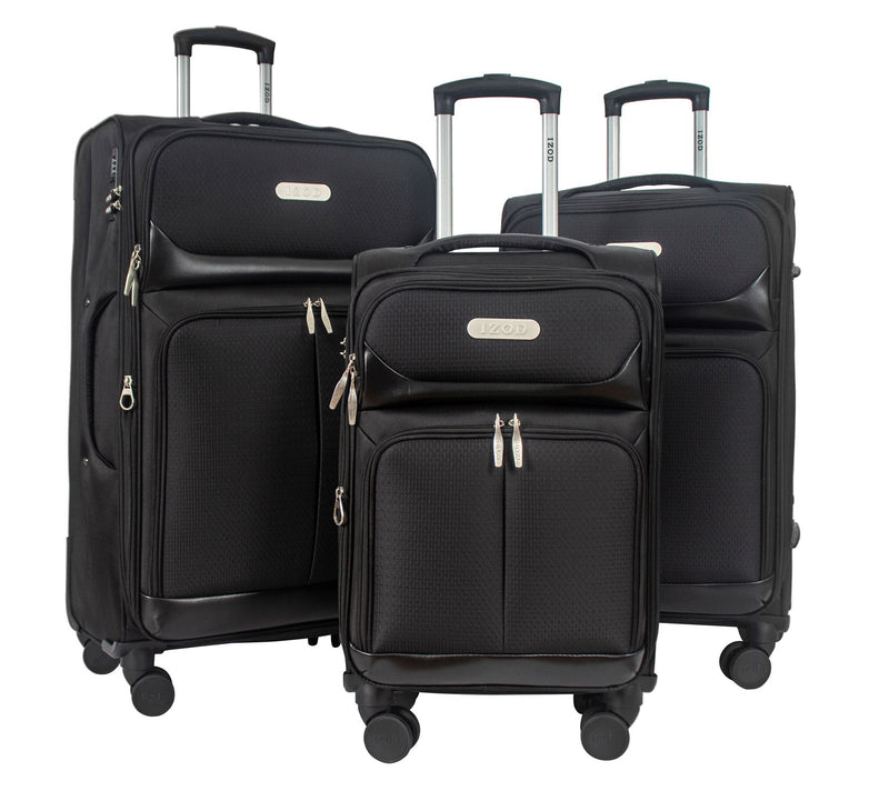 IZOD Ocean Soft Shell Lightweight Expandable 3 Piece Set — View 3