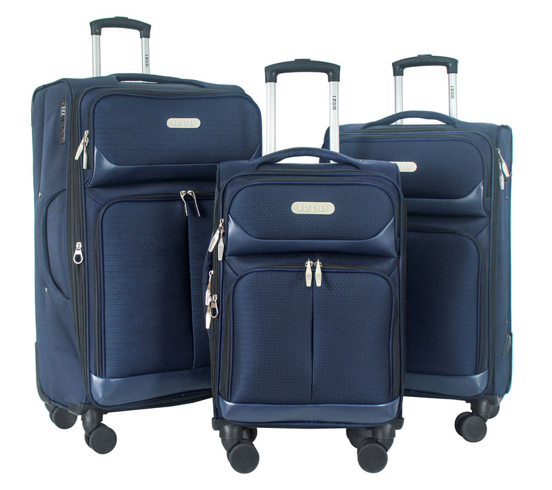 IZOD Ocean Soft Shell Lightweight Expandable 3 Piece Set — View 7