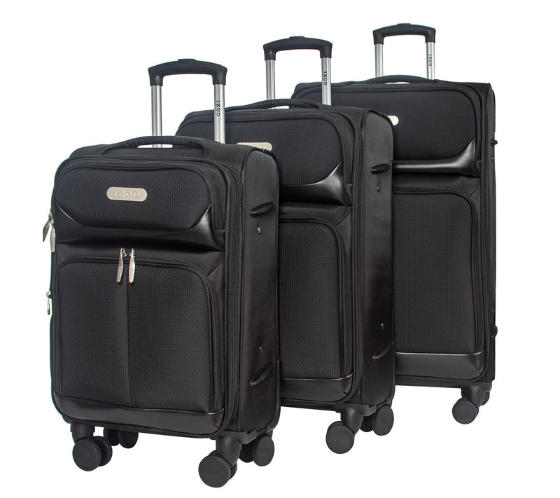 IZOD Ocean Soft Shell Lightweight Expandable 3 Piece Set — View 9