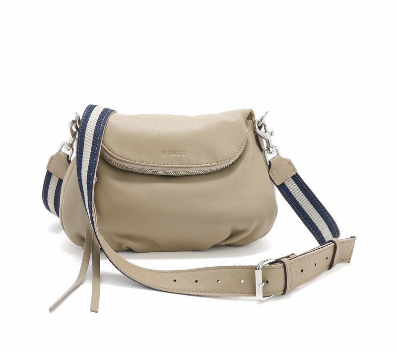"As Is" Aimee Kestenberg Dual Entry Leather Crossbody w/ Two Way Strap — Main view