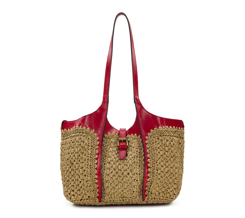 Patricia Nash Christiana Woven Satchel — View 2