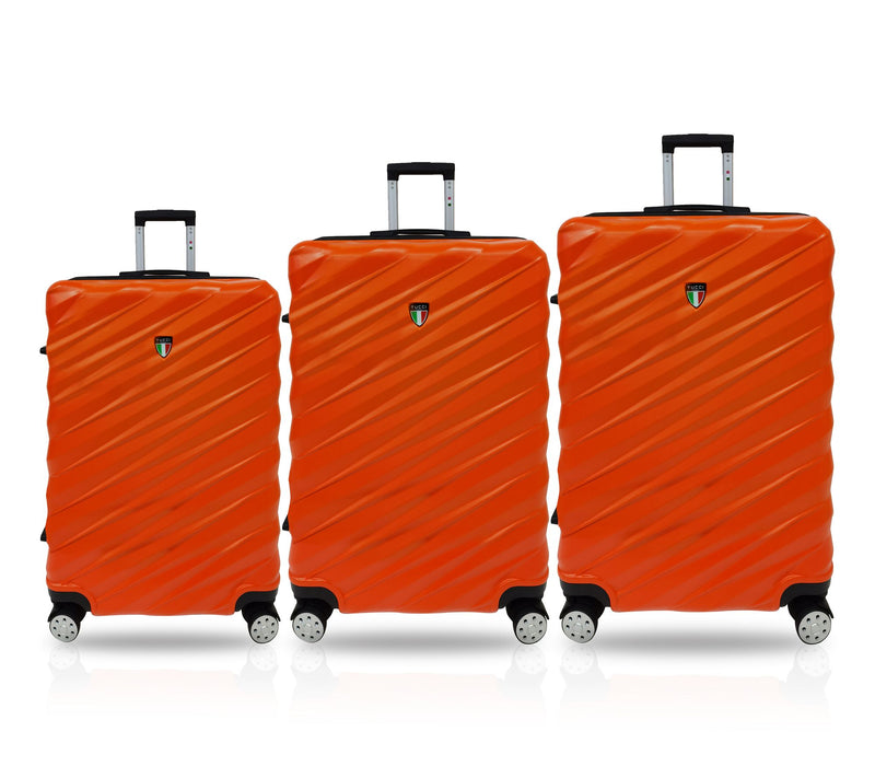 TUCCI Italy STORTO 3PC Hardside Luggage Set (20", 24", 28") — View 5