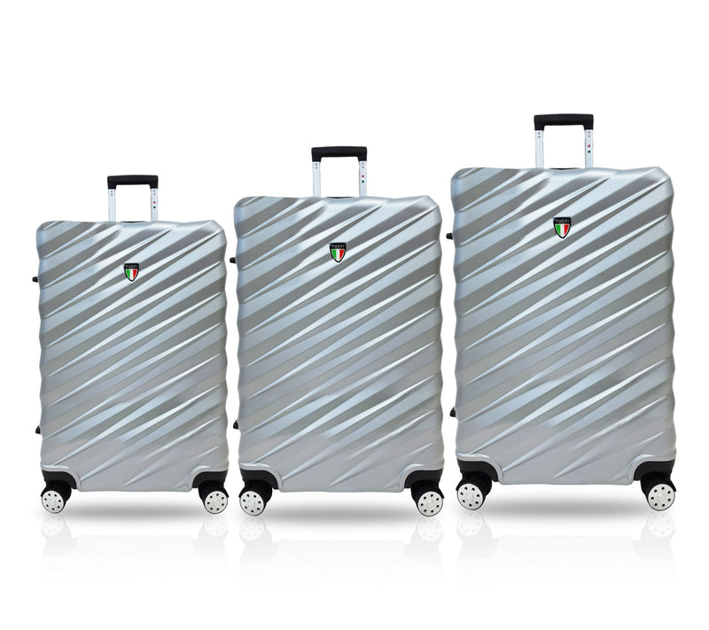 TUCCI Italy STORTO 3PC Hardside Luggage Set (20", 24", 28") — View 7