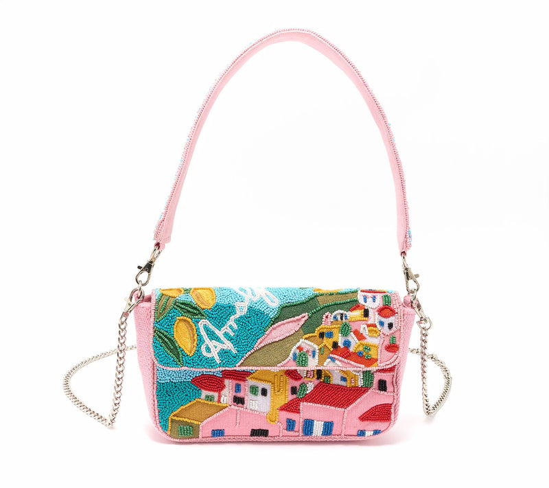 America & Beyond Embellished Shoulder Bag — View 10