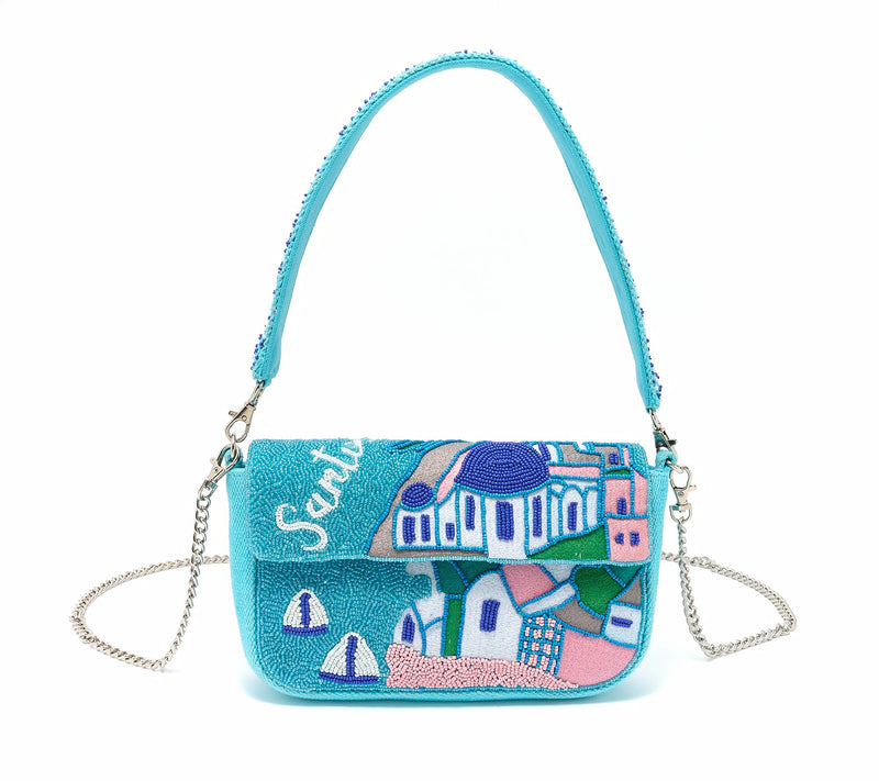 America & Beyond Embellished Shoulder Bag — View 11