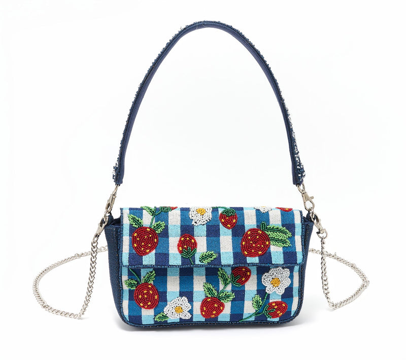 America & Beyond Embellished Shoulder Bag — View 14