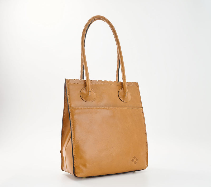 Patricia Nash Tooled Applique Leather Charline Tote — View 2