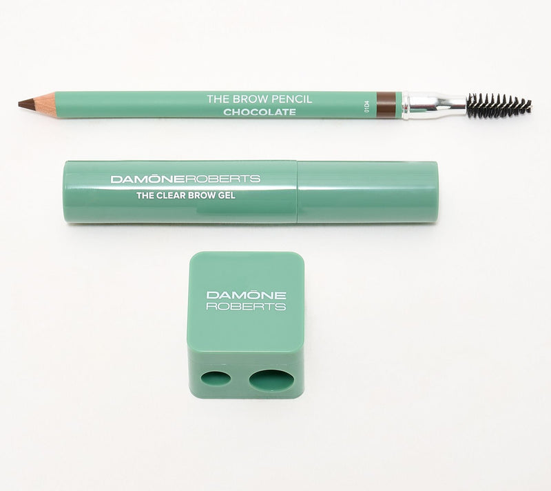 Damone Roberts Brow Pencil & Brow Gel 3pc Set — View 9