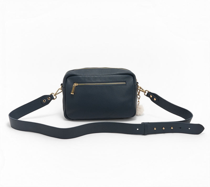 Pom Pom London RFID Leather Chiswick Cargo Crossbody — View 8