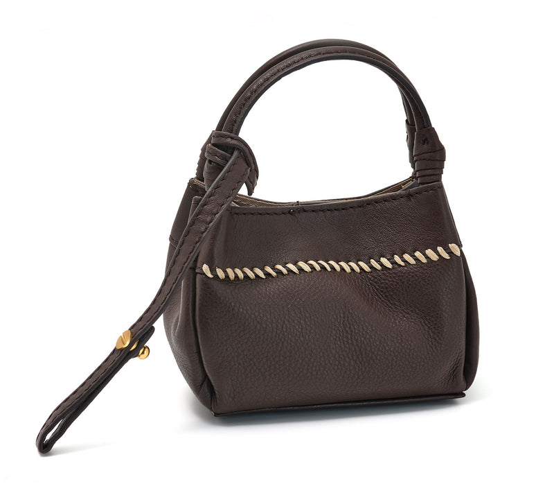 American Leather Co. Harper Mini Satchel Bag Charm — View 9