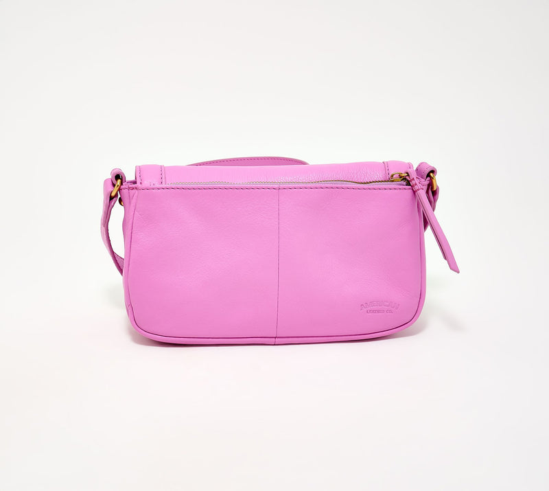 American Leather Co. Avery Double Entry Turnlock Crossbody — View 3