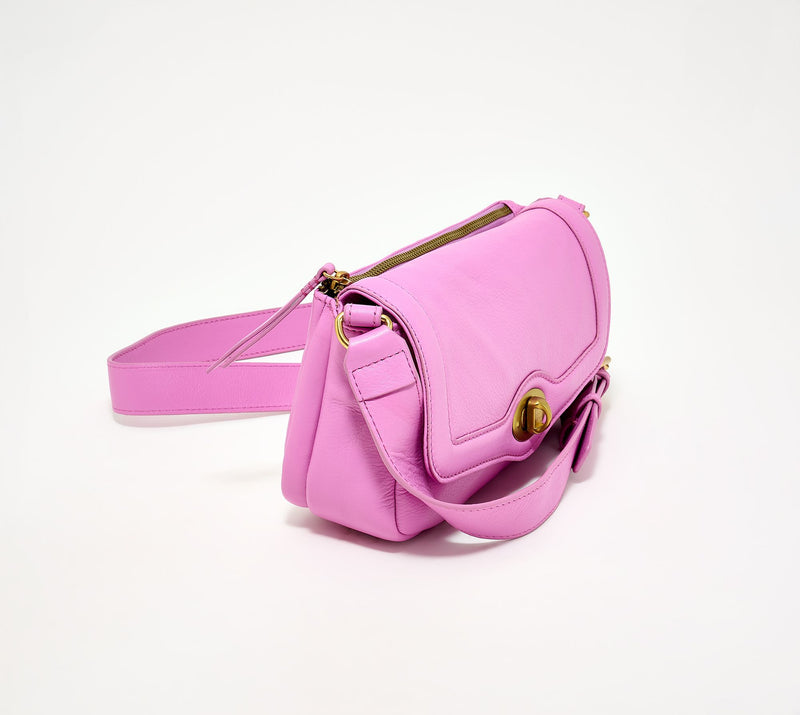American Leather Co. Avery Double Entry Turnlock Crossbody — View 2