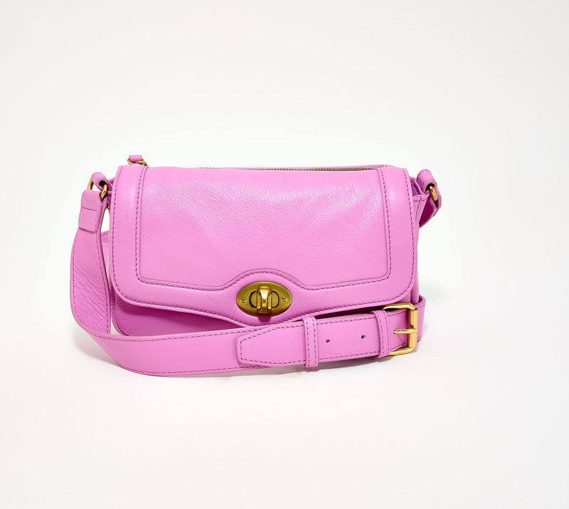 American Leather Co. Avery Double Entry Turnlock Crossbody — Main view