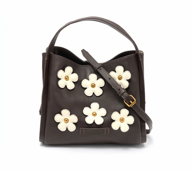 American Leather Co. Auburn Petals Convertible Crossobody — View 17