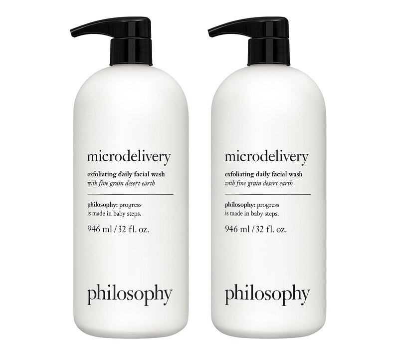 philosophy microdelivery exfoliating facial 32oz duo — Main view