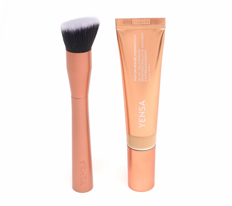 YENSA Beauty BC Skin on Skin SPF 40 Foundation with Brush — View 11