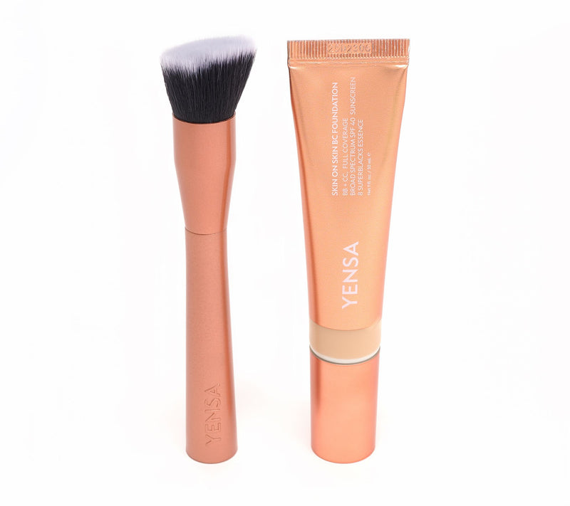 YENSA Beauty BC Skin on Skin SPF 40 Foundation with Brush — View 9