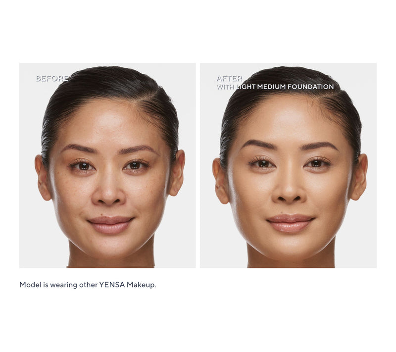 YENSA Beauty BC Skin on Skin SPF 40 Foundation with Brush — View 29