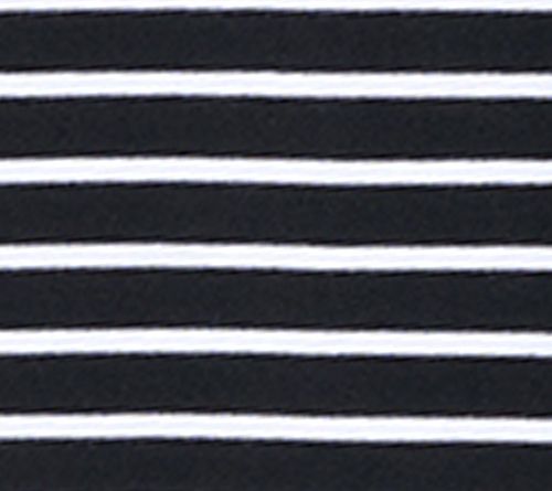Joan Rivers Regular Split Neck Striped Midi Dress with Side Slits — View 2