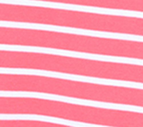 Joan Rivers Regular Split Neck Striped Midi Dress with Side Slits — View 6
