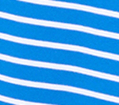 Joan Rivers Petite Split Neck Striped Midi Dress with Side Slits — View 4