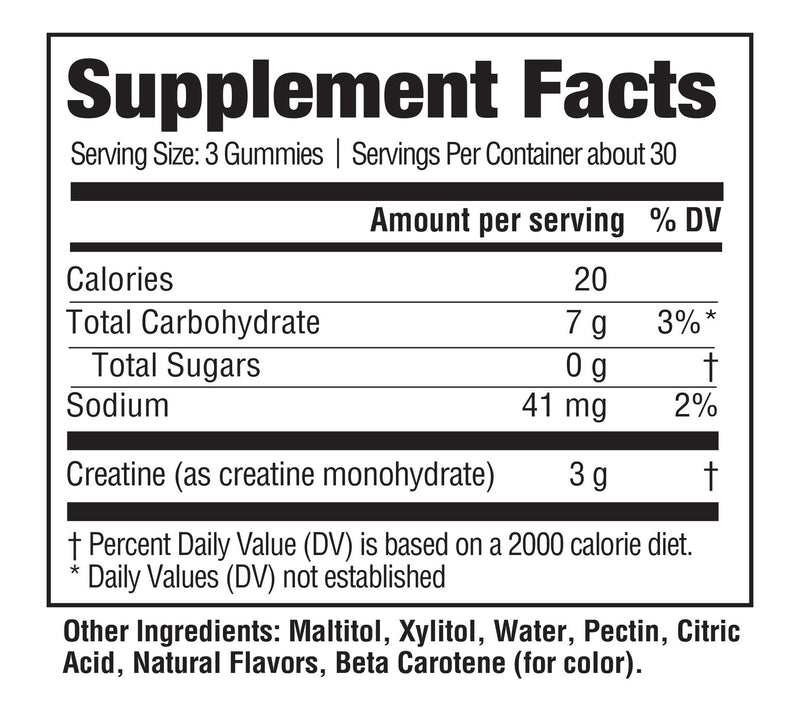 Dr. Kellyann Harmony Creatine Gummies — View 2