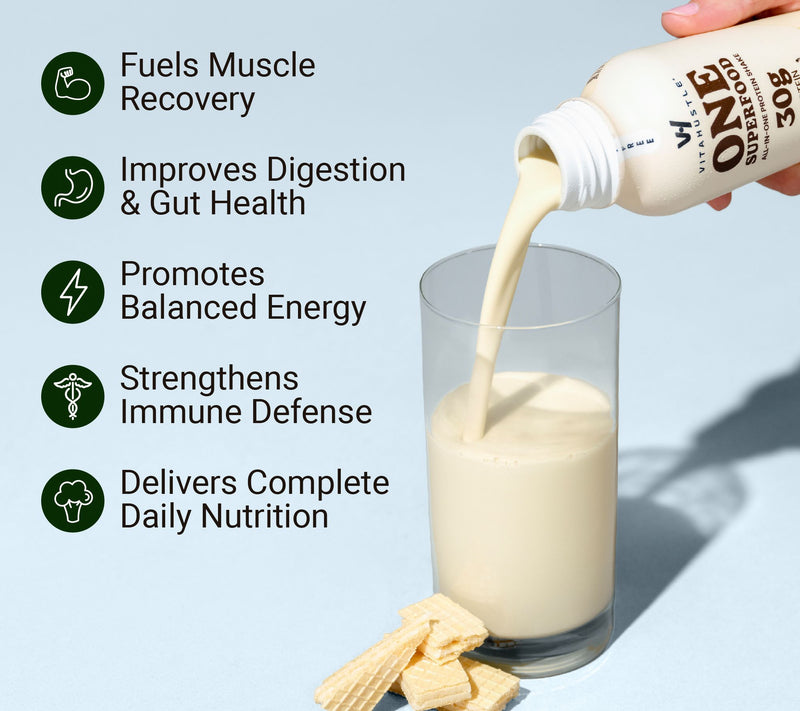 VitaHustle ONE Superfood Ready to Drink 30g Protein Shakes 12-Pack — View 3