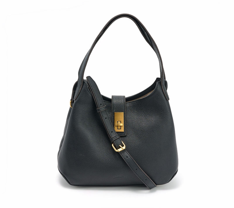 American Leather Co. Lexington Turnlock Convertible Bag — View 16
