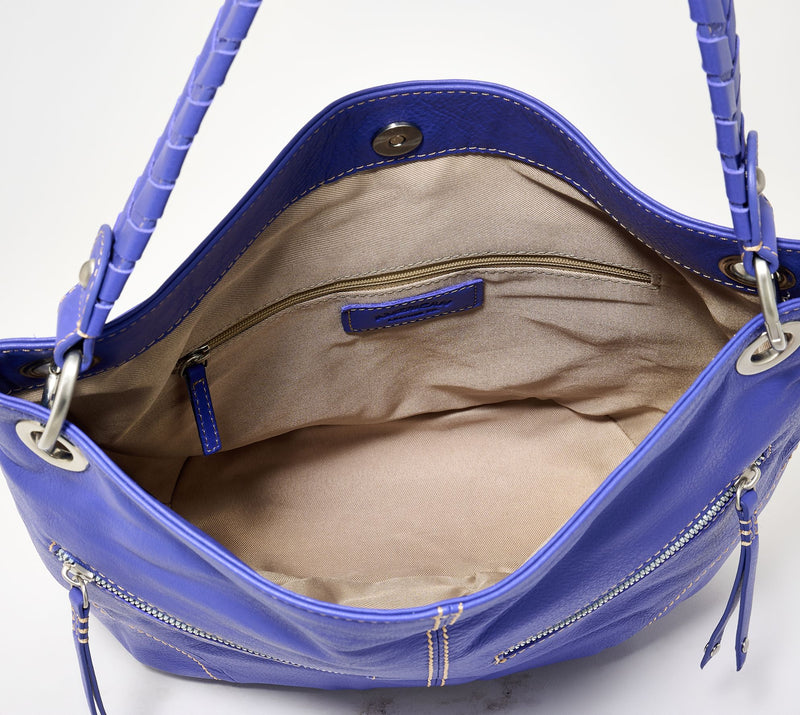 American Leather Co. Camden Leather Bucket Hobo — View 6