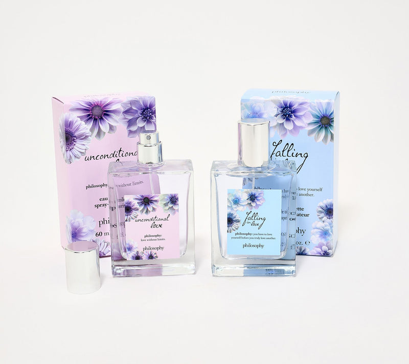 philosophy falling in love & unconditional love 2oz edt duo — Main view