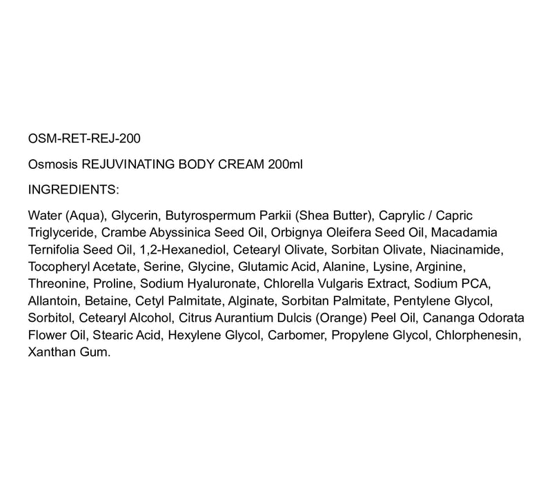 Osmosis REJUVINATING BODY CREAM — View 2