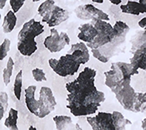 Susan Graver Printed Liquid Knit and Sheer Woven Ruffle Accent Shrug — View 7
