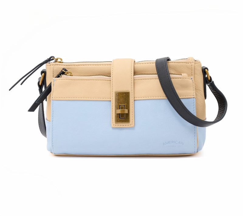 American Leather Co. Lexington Triple Entry Crossbody — View 17