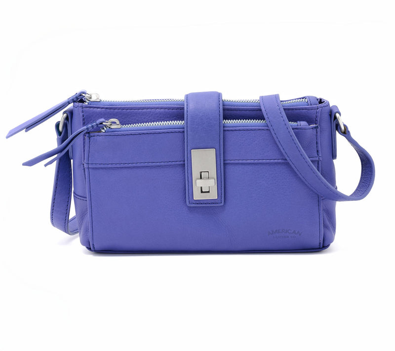 American Leather Co. Lexington Triple Entry Crossbody — View 18