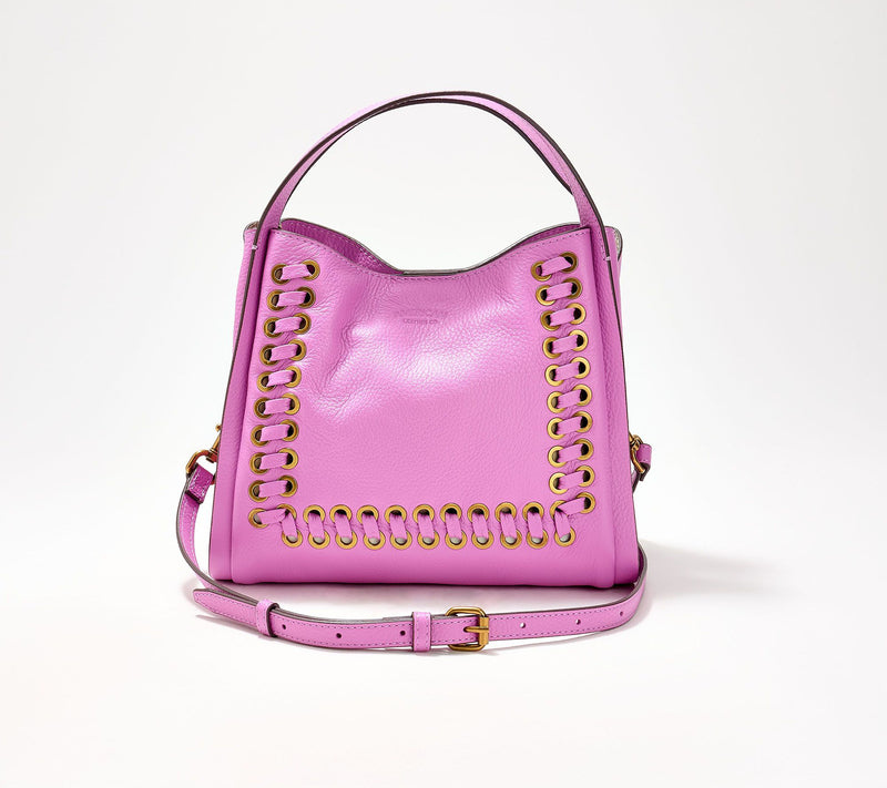 American Leather Co. Auburn Eyelet Convertible Crossbody — View 12