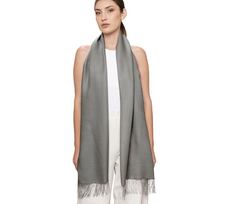 alicia adams alpaca Alpaca & Silk Blend Portofino Wrap — View 15