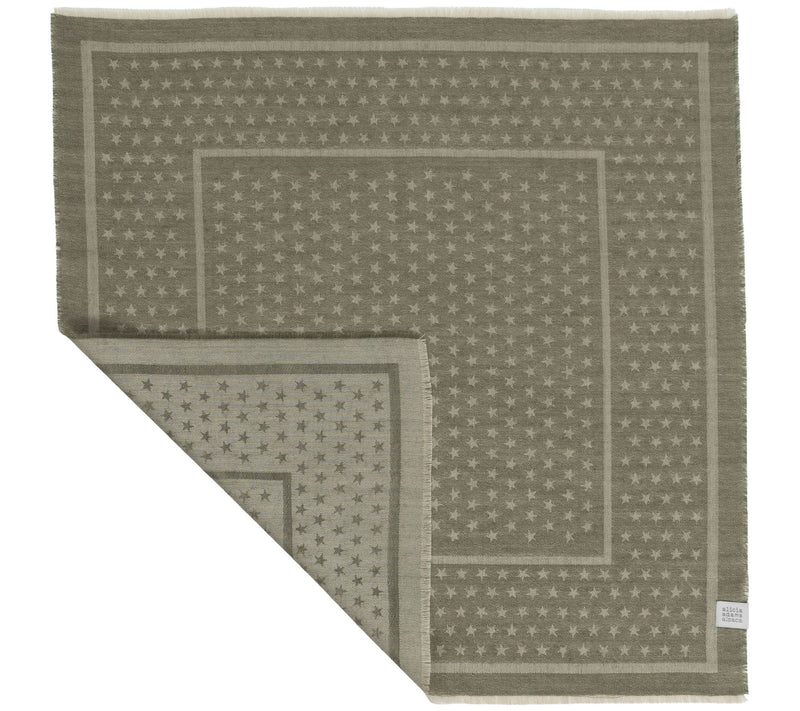 alicia adams alpaca Alpaca & Silk Blend Estelle Stars Bandana — View 15
