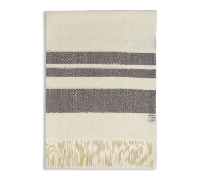 alicia adams alpaca Alpaca & Silk Blend Sail Wrap — View 2
