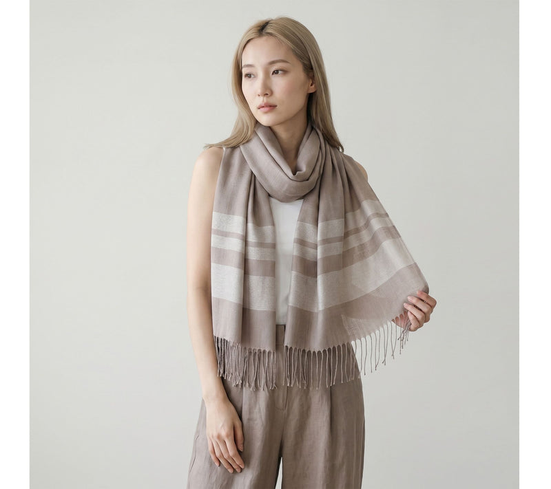 alicia adams alpaca Alpaca & Silk Blend Sail Wrap — View 22