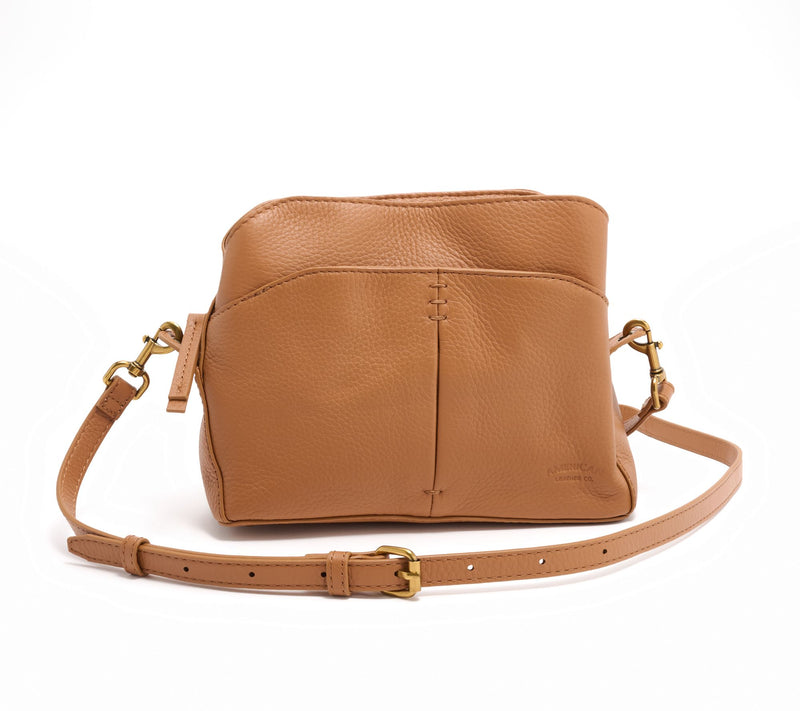 "As Is" American Leather Co. Tulip LrgTriple Entry Crossbody — View 13