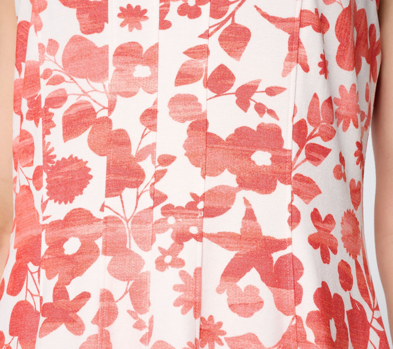 BEAUTIFUL by Lawrence Zarian Petite Pique Midi Dress — View 11